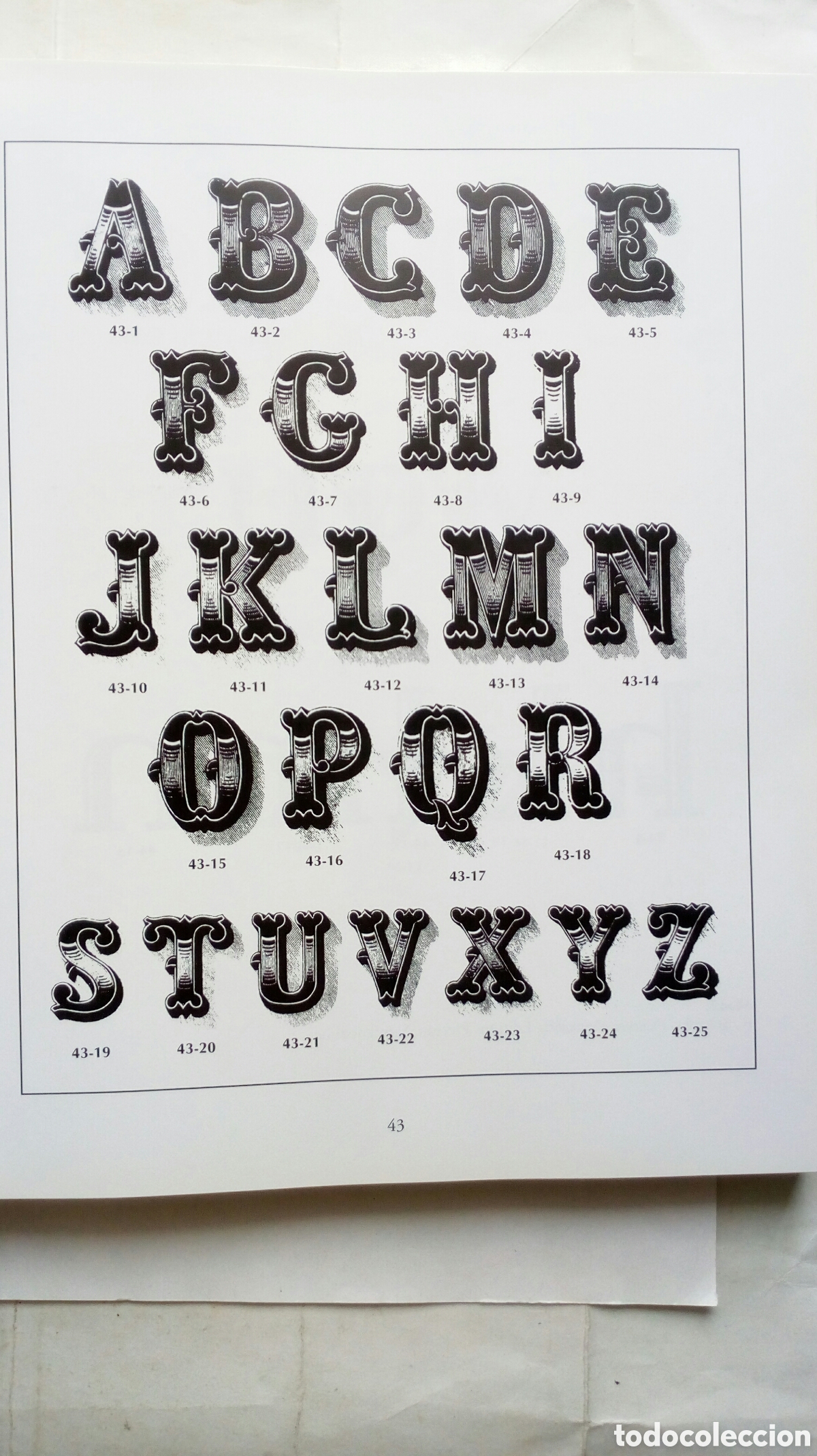 Libros de segunda mano: Alfabetos. Alphabets. Alphabete... Clara Schmidt. - Foto 8