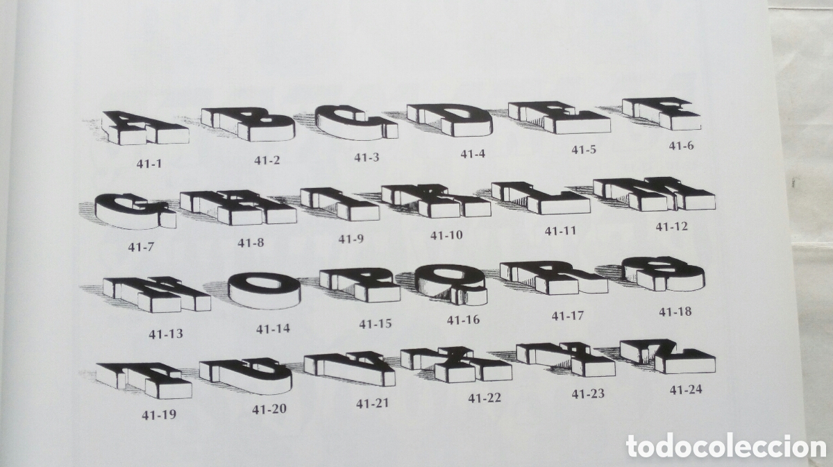 Libros de segunda mano: Alfabetos. Alphabets. Alphabete... Clara Schmidt. - Foto 9