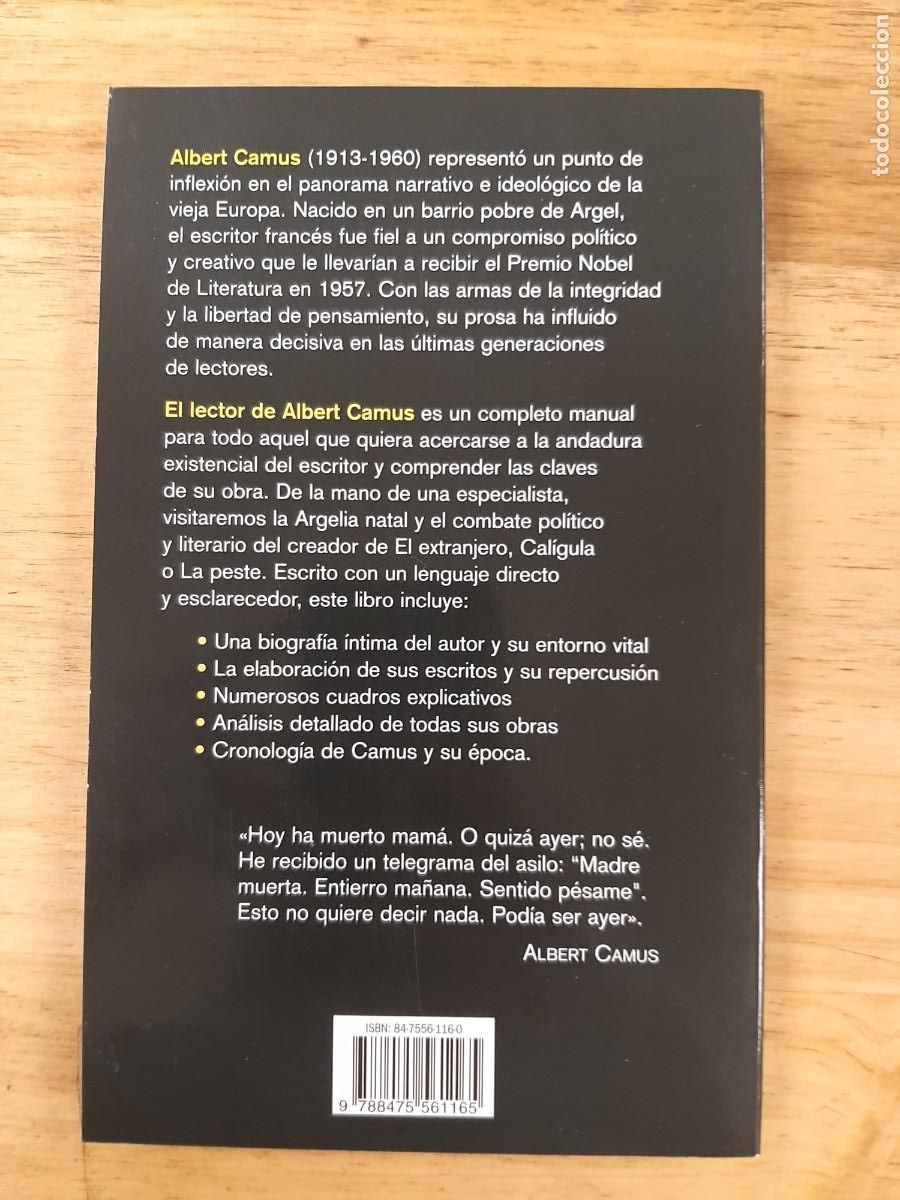 Libros de segunda mano: El lector de... Albert Camus - Florence Estrade - Oc&eacute;ano, 2002 - Foto 3