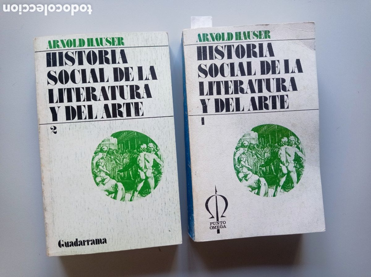 Libros de segunda mano: ARNOLD HAUSER. HISTORIA SOCIAL DE LA LITERATURA Y EL ARTE 1 y 2.