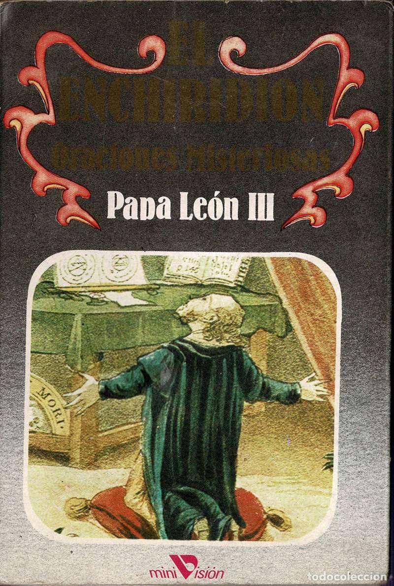 Libros de segunda mano: El Enchiridi&oacute;n - Papa Le&oacute;n III - Foto 1