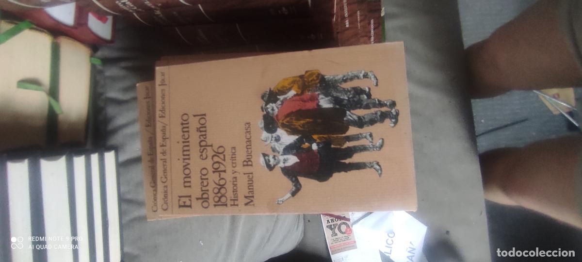 Libros de segunda mano: BUENACASA, Manuel. El movimiento obrero espa&ntilde;ol : 1866-1926 : Historia y Cr&iacute;tica