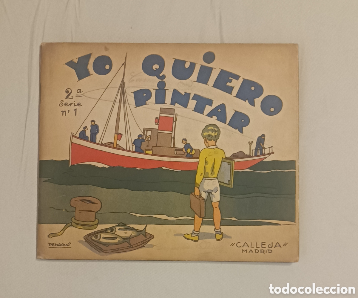 Libros de segunda mano: Yo quiero pintar , ed. Calleja