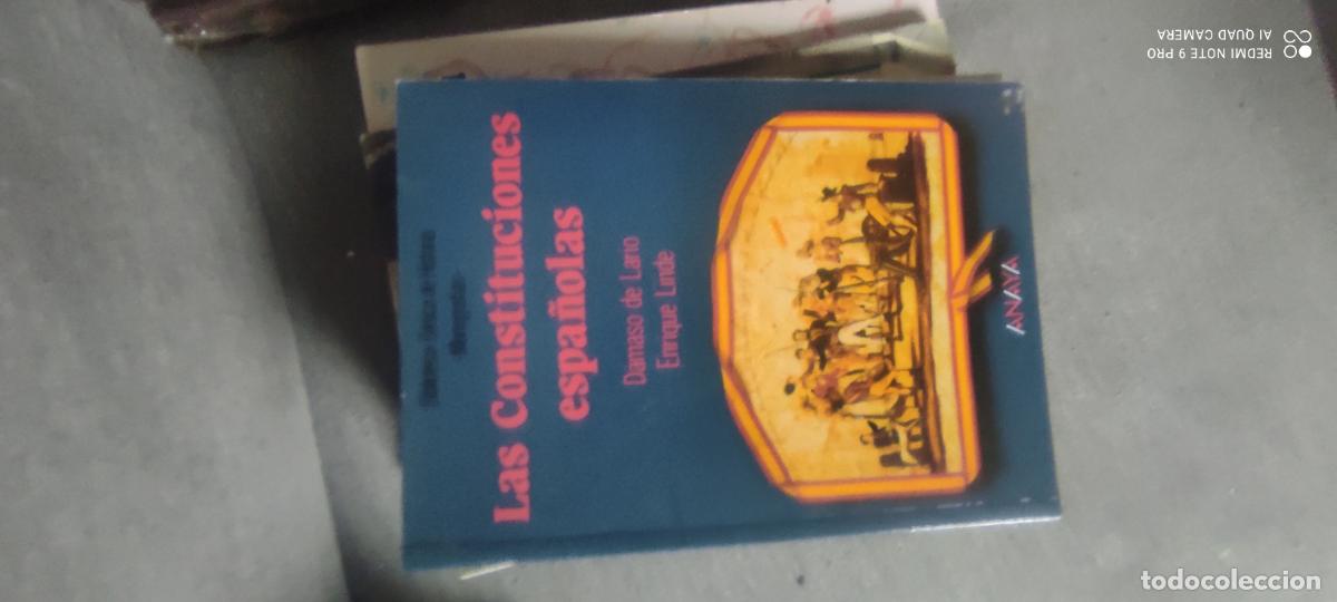 Libros de segunda mano: Las constituciones espa&ntilde;olas