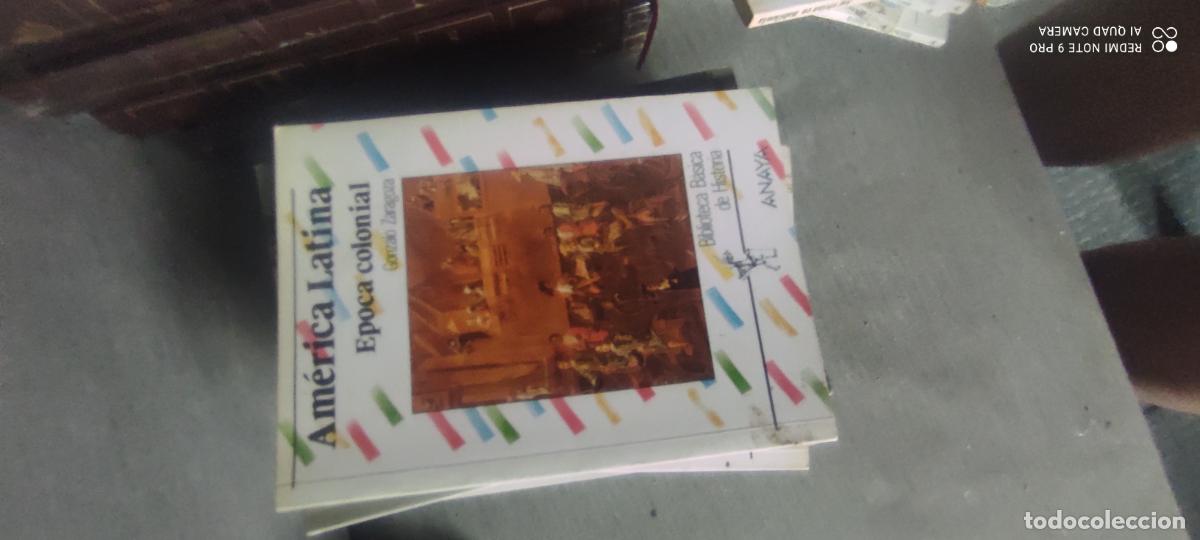 Libros de segunda mano: AM&Eacute;RICA LATINA &Eacute;POCA COLONIAL/GONZALO ZARAGOZA/BIBLIOTECA B&Aacute;SICA DE HISTORIA