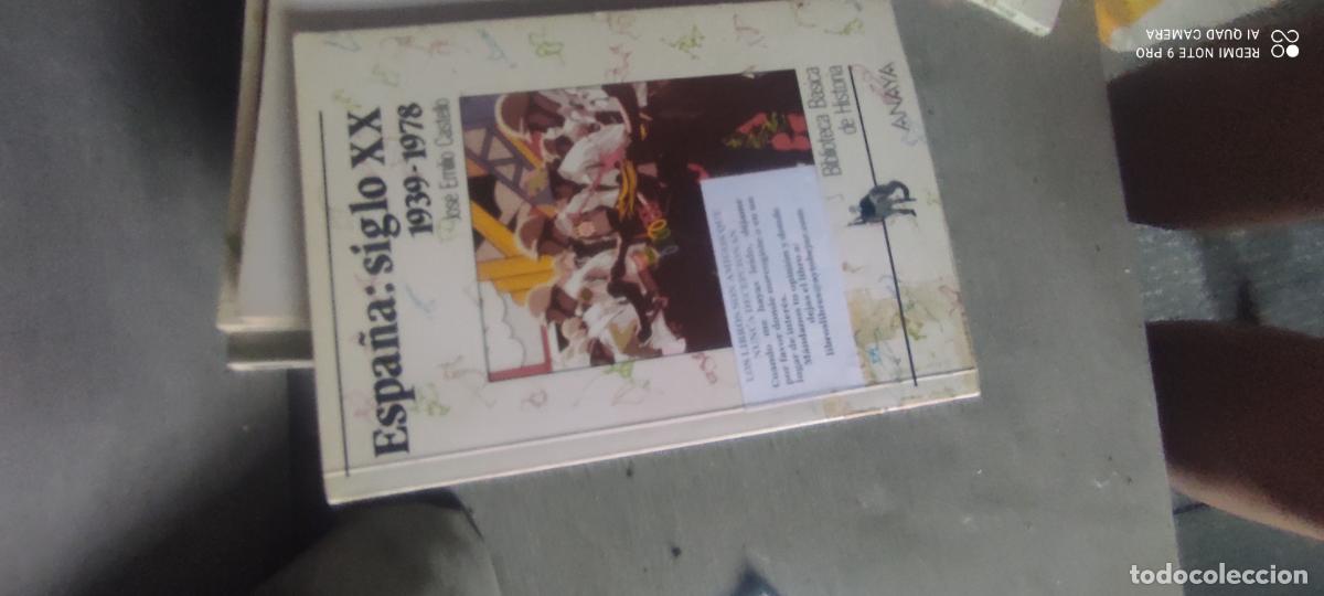 Libros de segunda mano: ESPA&Ntilde;A : SIGLO XX 1939-1978 (BIBLIOTECA B&Aacute;SICA DE HISTORIA)