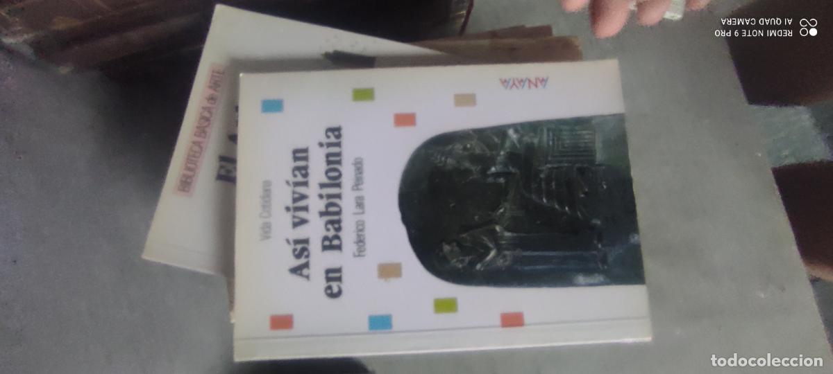 Libros de segunda mano: As&iacute; viv&iacute;an en Babilonia - Federico Lara Peinado - Anaya, 1989