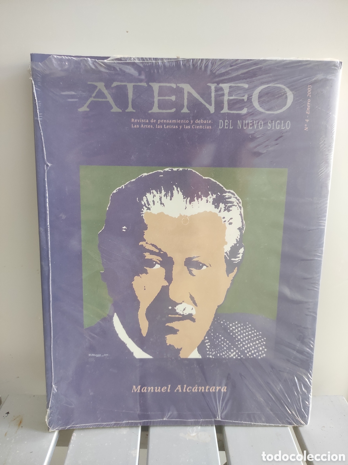 Libros de segunda mano: Ateneo del Nuevo Siglo No. 4. Enero 2003. Manuel Alc&aacute;ntara. PRECINTADO