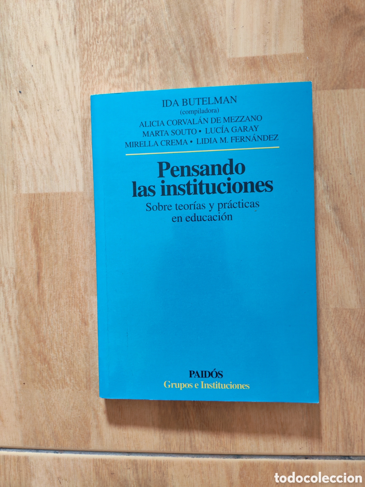 Libros de segunda mano: Pensando las instituciones