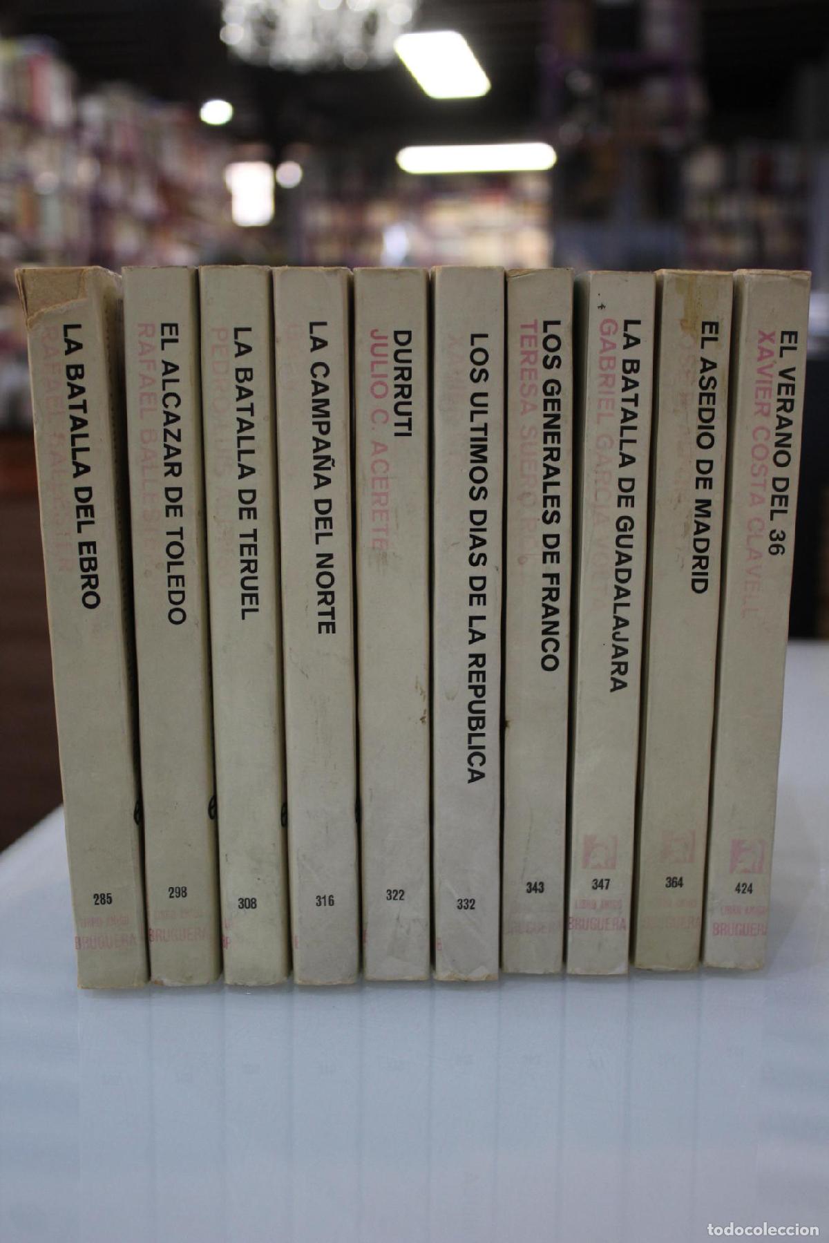 Gebrauchte B&uuml;cher: La Guerra Civil Espa&ntilde;ola.- 10 tomos.- Bruguera. - Vv.aa.