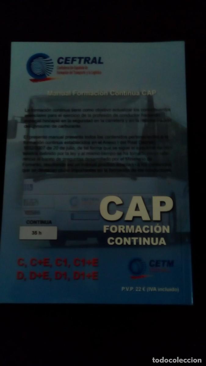 Libros de segunda mano: FORMACI&Oacute;N DE CONDUCTORES CAP MERCANCIAS-COMO NUEVO - Foto 2