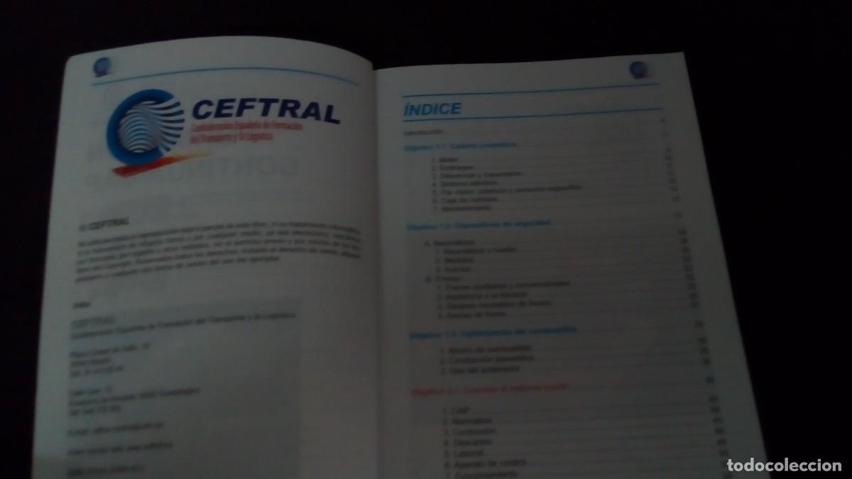 Libros de segunda mano: FORMACI&Oacute;N DE CONDUCTORES CAP MERCANCIAS-COMO NUEVO - Foto 4