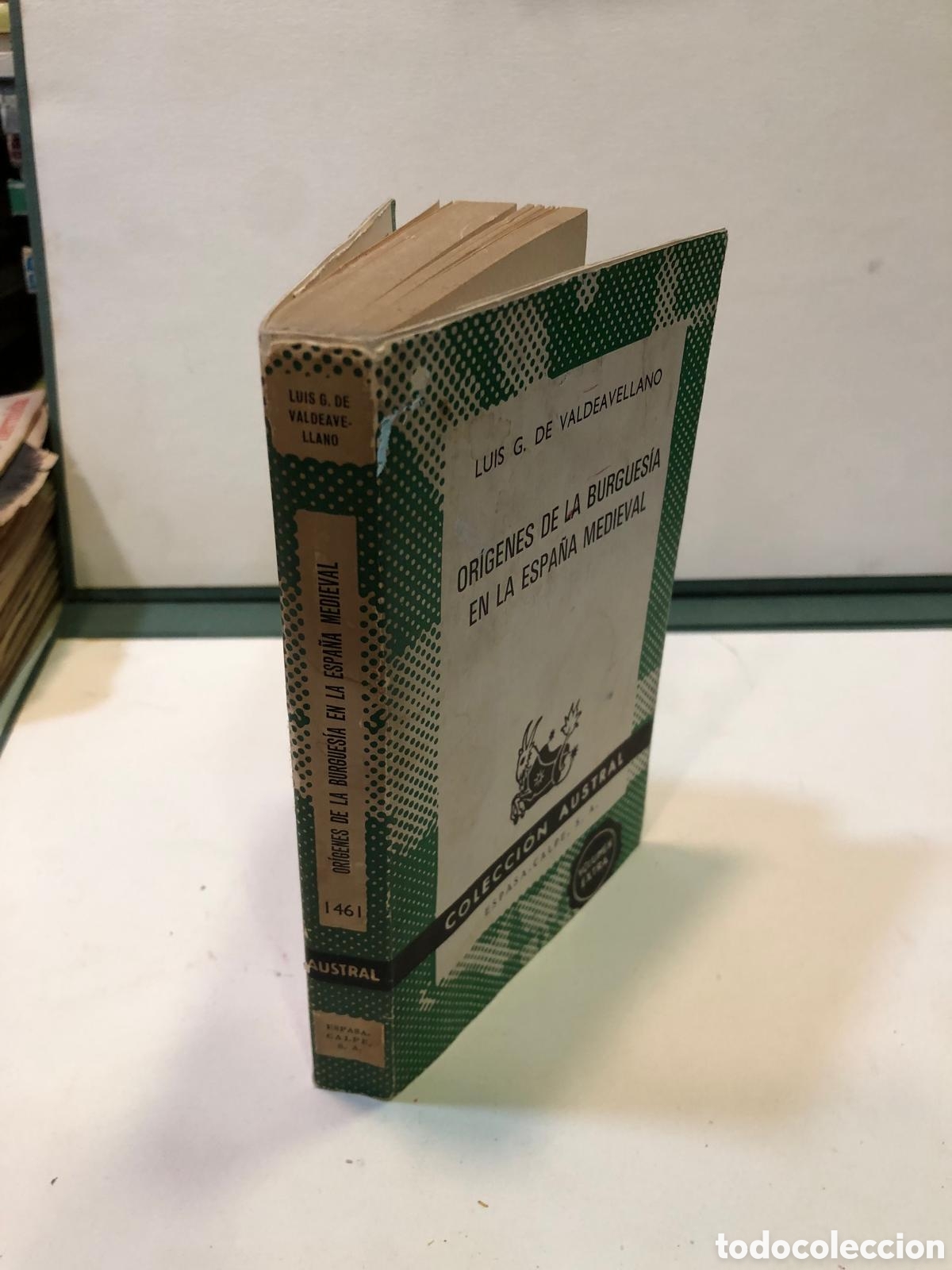 Libros de segunda mano: Origenes de la burgues&iacute;a en la Espa&ntilde;a Medieval - Luis G. de Valdeavellano
