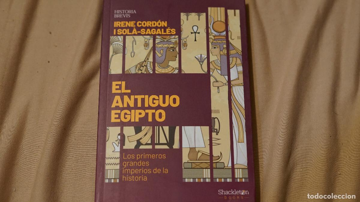 Libros de segunda mano: Irene Cord&oacute;n i Sol&agrave; Sagal&eacute;s - El antiguo Egipto - Shackleton 2021