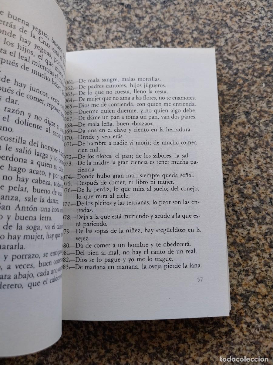 Libros de segunda mano: REFRANES -- MIGUEL TIRADO ZARCO -- - Foto 2