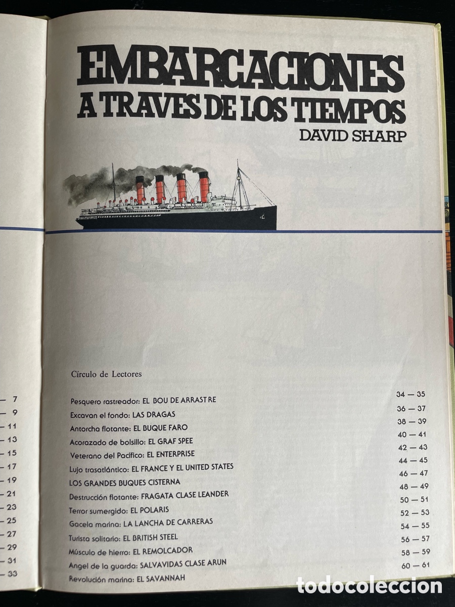 Libros de segunda mano: Embarcaciones a trav&eacute;s de los tiempos - Foto 3