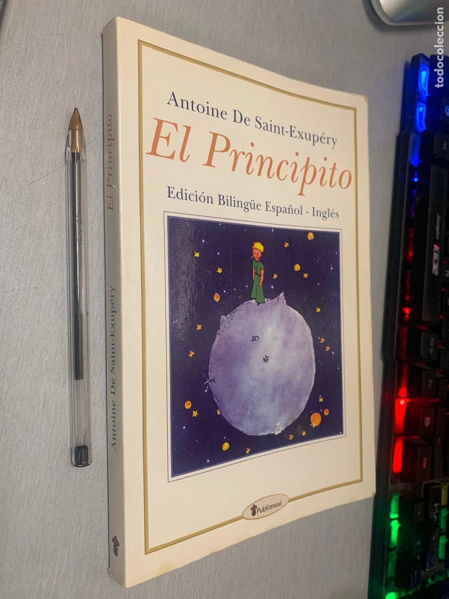 Libros de segunda mano: EL PRINCIPITO / ANTOINE DE SAINT-EXUP&Eacute;RY / EDICI&Oacute;N BILING&Uuml;E ESPA&Ntilde;OL - INGL&Eacute;S / ED. NUEVA PALABRA