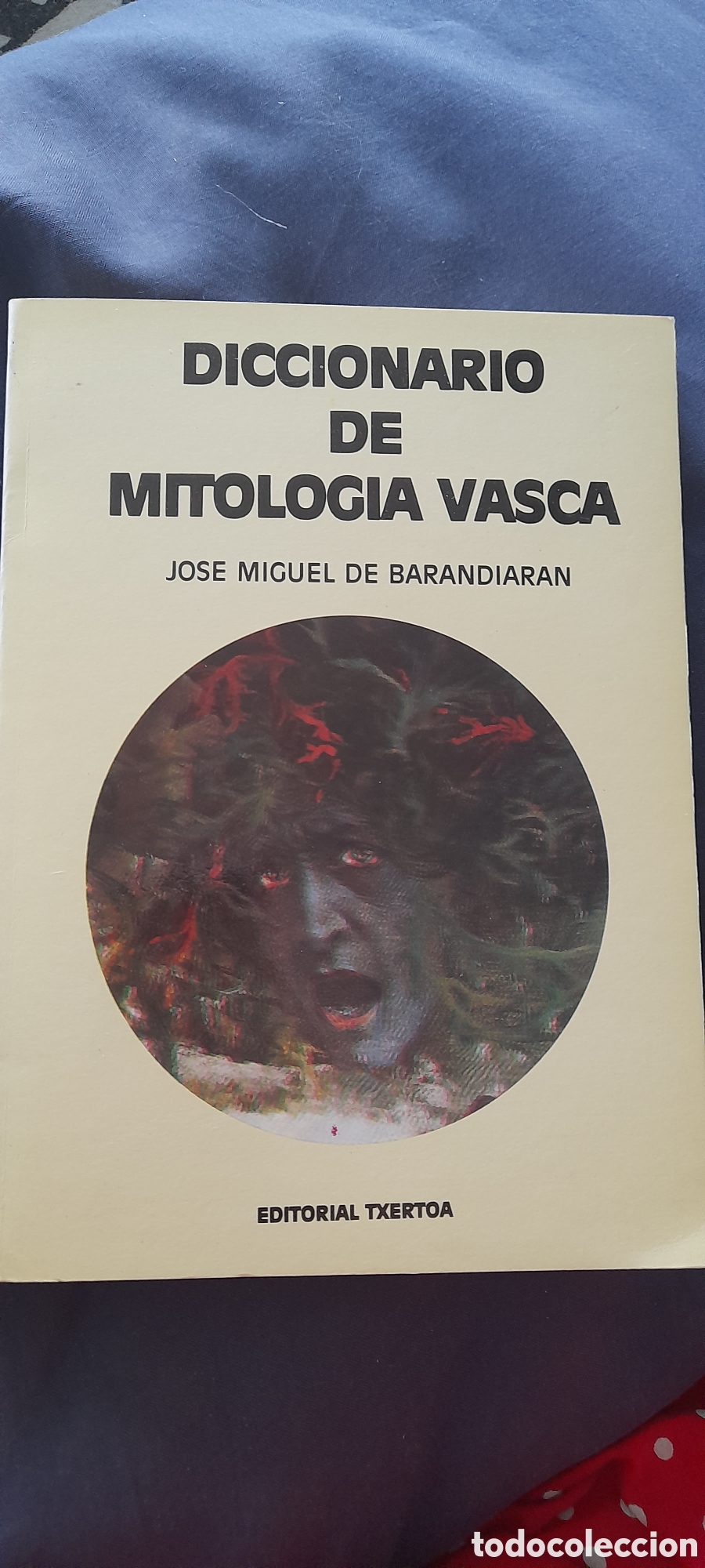 Libros de segunda mano: Diccionario de mitolog&iacute;a vasca. Jos&eacute; Miguel de Barandiaran