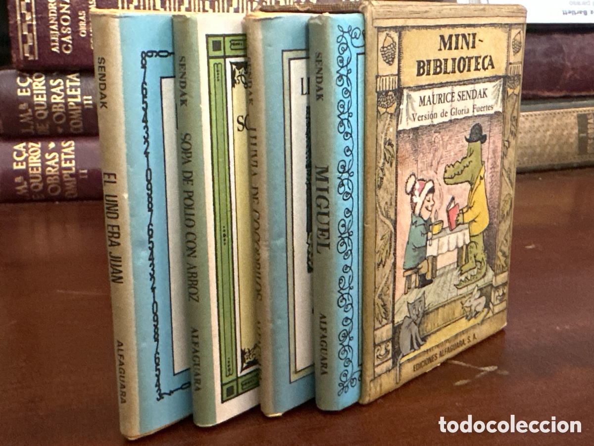 Libros de segunda mano: MINI-BIBLIOTECA. MAURICE SENDAK. VERSION GLORIA FUERTES: ALFAGUARA 1977 ( VER FOTOS )