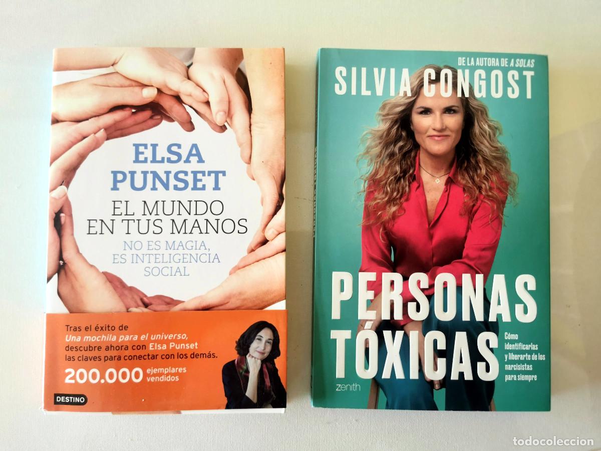 Libros de segunda mano: Personas t&oacute;xicas. Silvia Congost + El mundo en tus manos. Elsa Punset