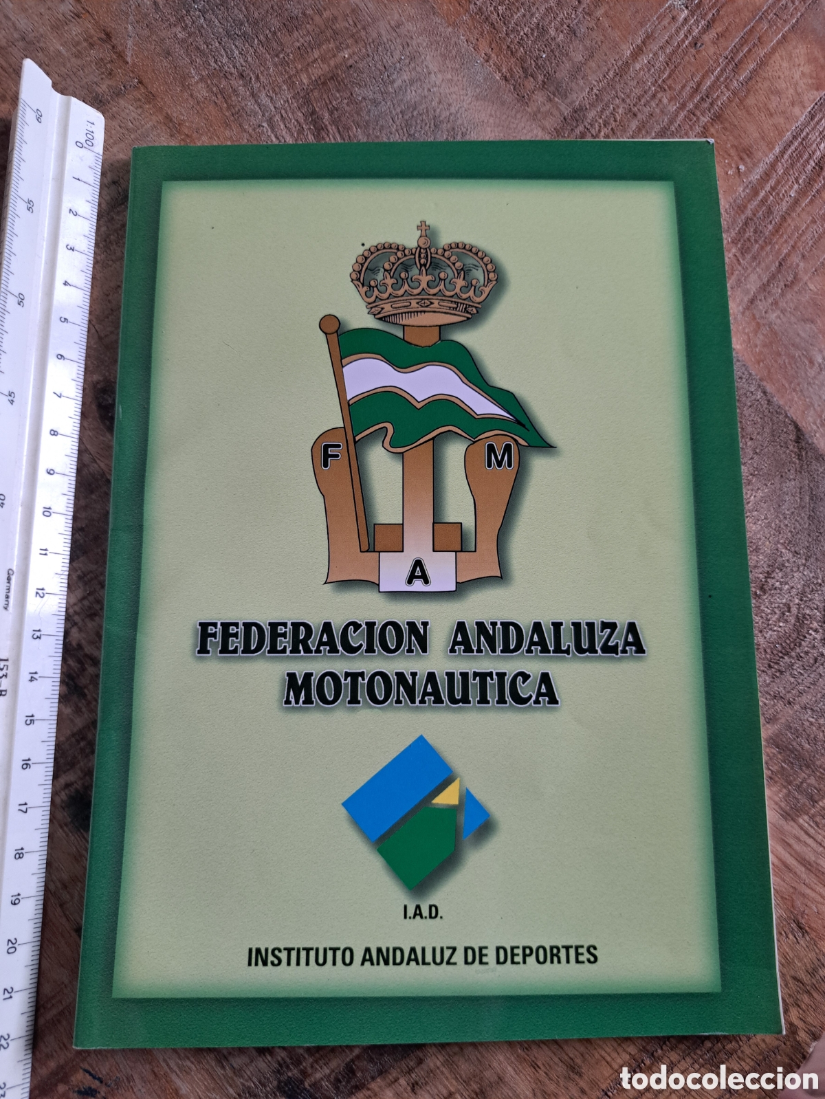Libros de segunda mano: Jml FEDERACION ANDALUZA DE MOTONAUTICA. INSTITUTO ANDALUZ DE DEPORTES. MALAGA