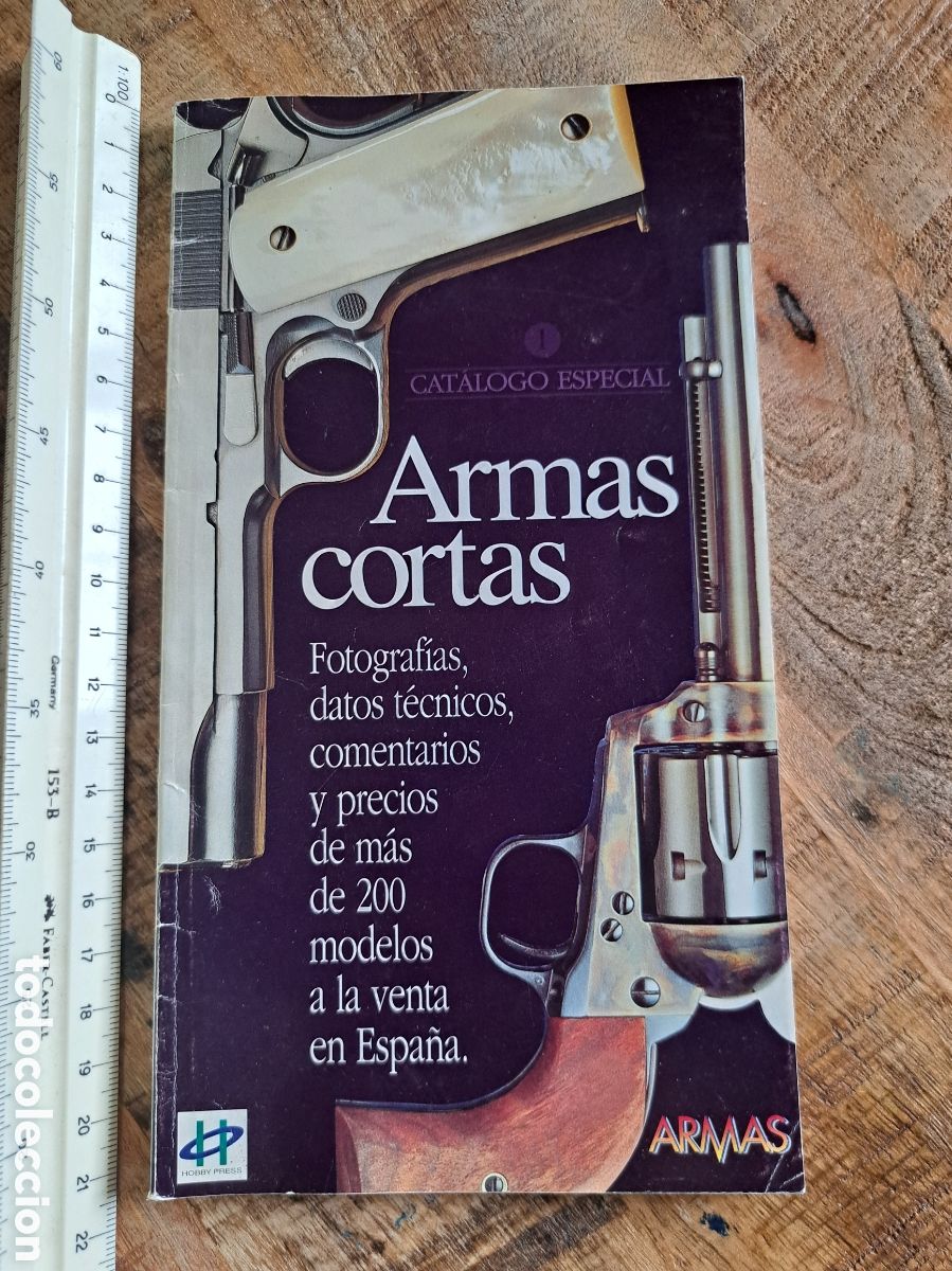 Libros de segunda mano: Jml Armas cortas catalogo especial Hobby Press