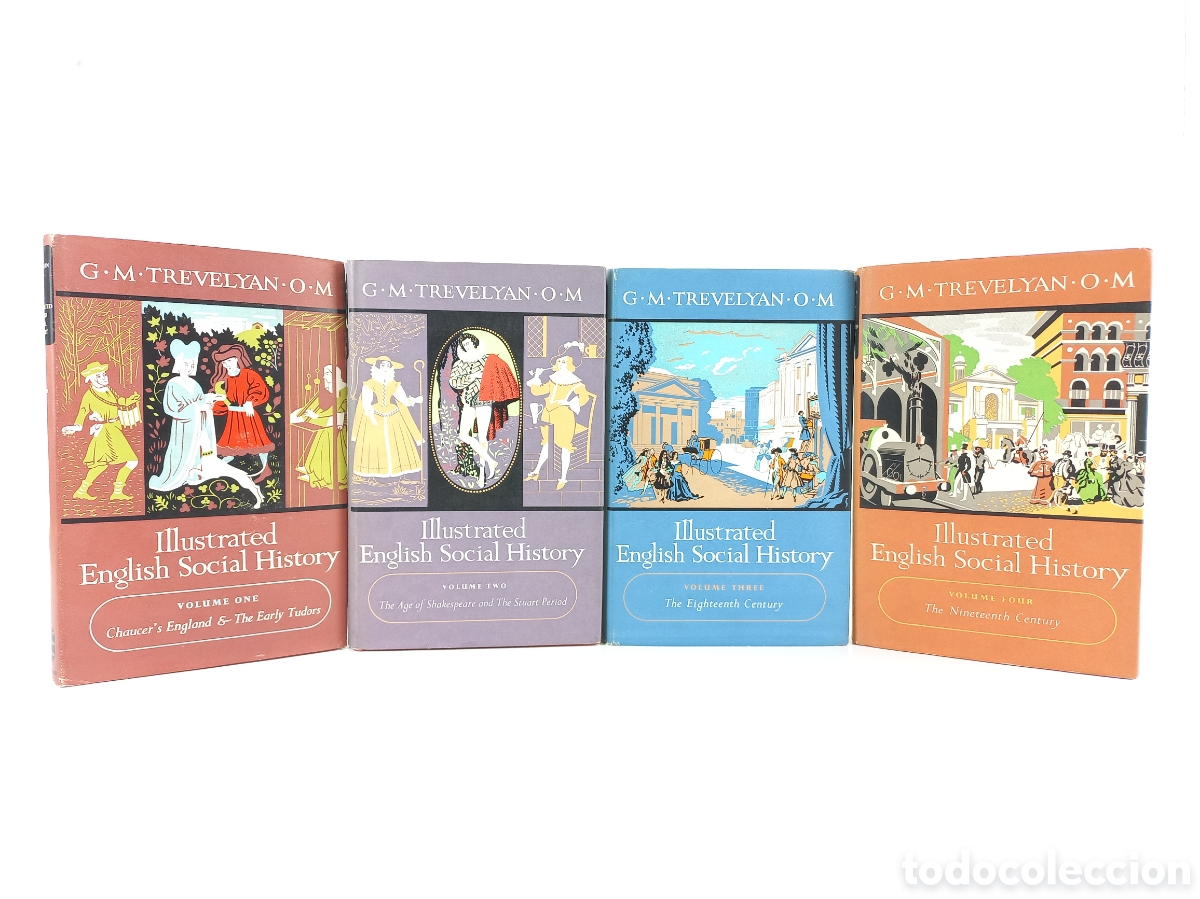 Libros de segunda mano: Illustrated English Social History. Trevelyan. Lonmans; Green & Company.