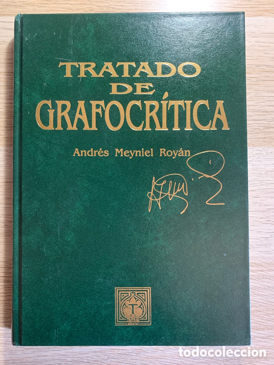 Libros de segunda mano: Tratado de Grafocr&iacute;tica. Andr&eacute;s Meyniel Roy&aacute;n. Ed. Trivium