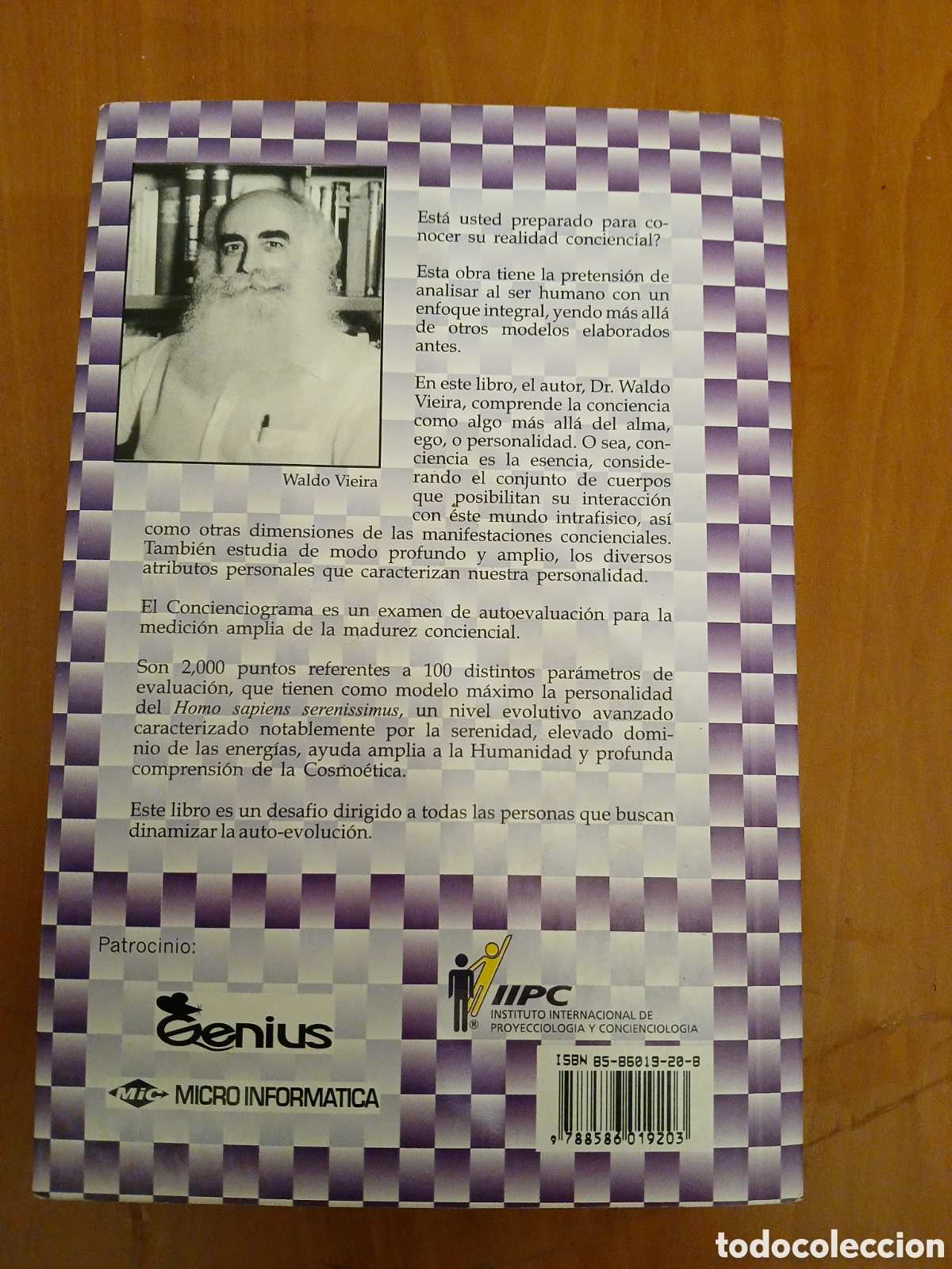 Libros de segunda mano: Concienciograma. Waldo Vieira. - Foto 2
