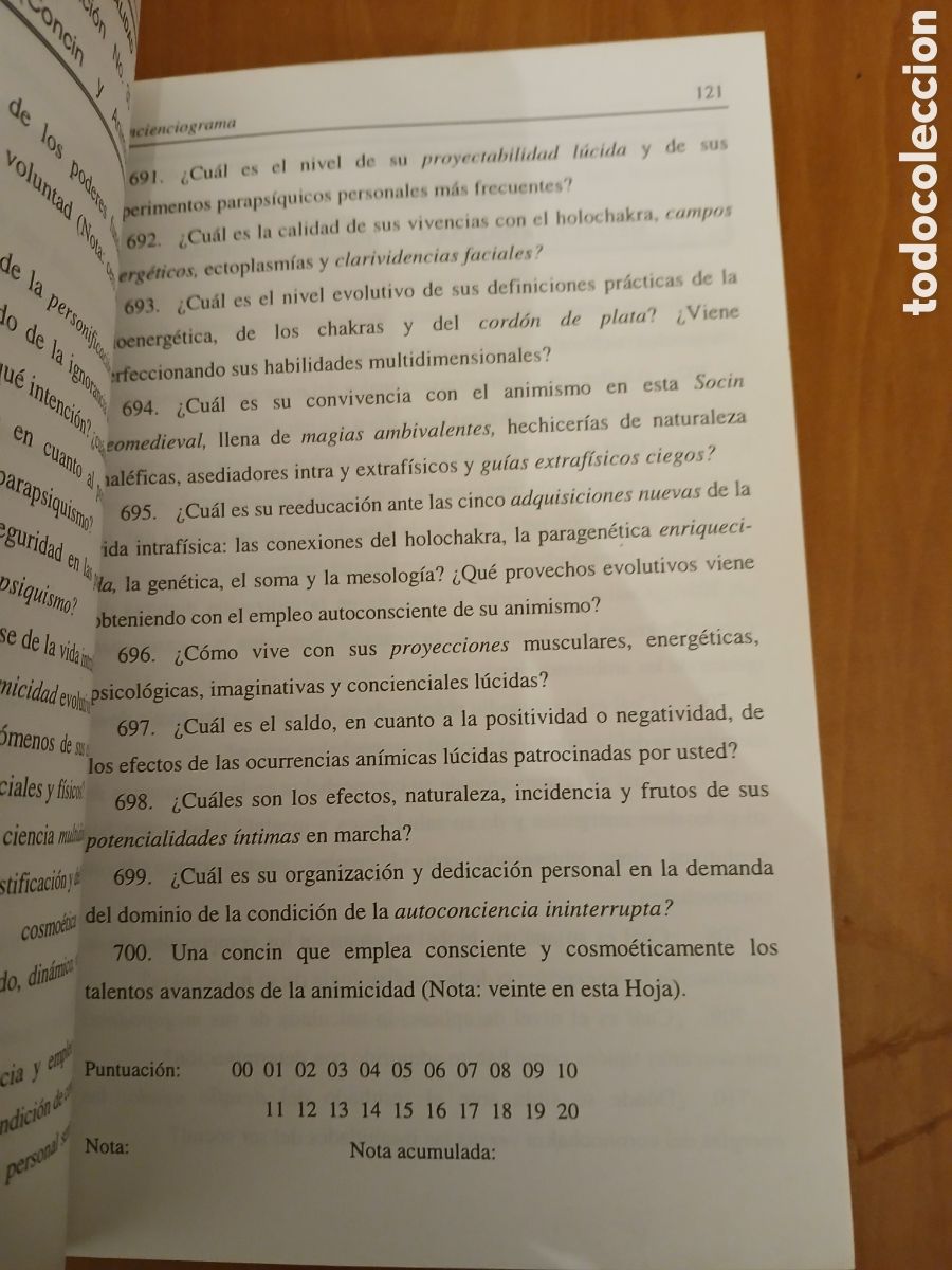 Libros de segunda mano: Concienciograma. Waldo Vieira. - Foto 7