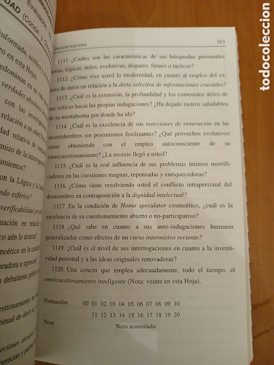 Libros de segunda mano: Concienciograma. Waldo Vieira. - Foto 9
