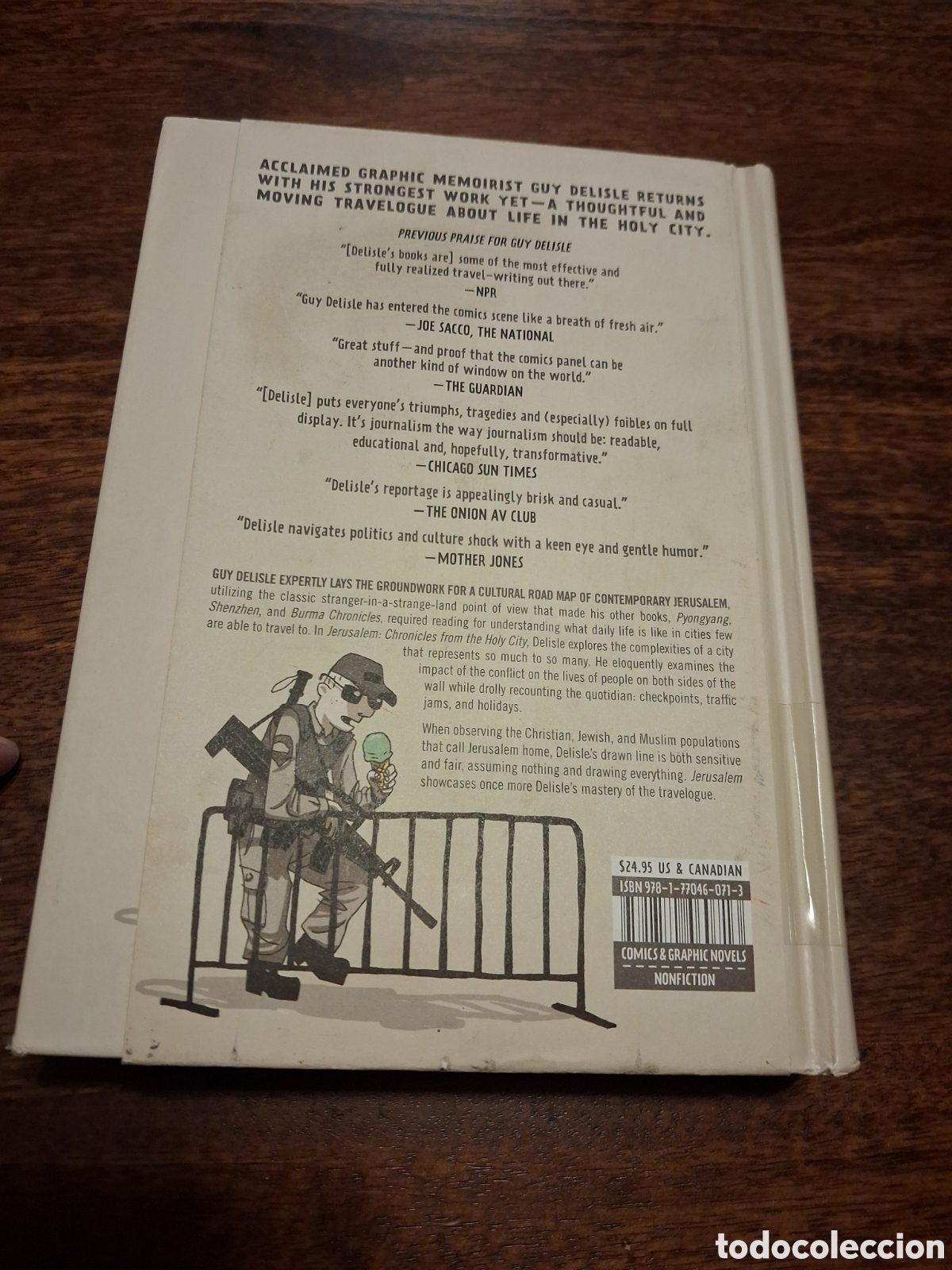 Libros de segunda mano: Jerusalem: Chronicles from the Holy City, Guy Delisle - Foto 2