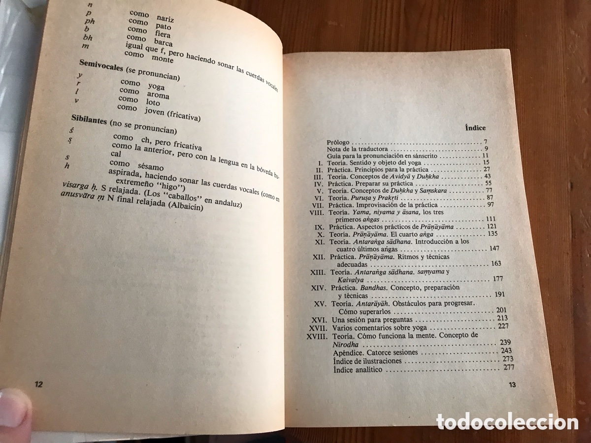 Libros de segunda mano: Yoga. Conversaciones sobre teor&iacute;a y pr&aacute;ctica. TKV Desikachar. Hogar del libro - Foto 3