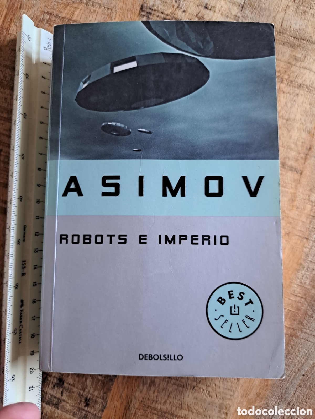 Libros de segunda mano: Jml. Asimov. Robots e Imperio. Best seler. De bolsillo. Isaac Asimov. 2010 Primera edic de esta tapa