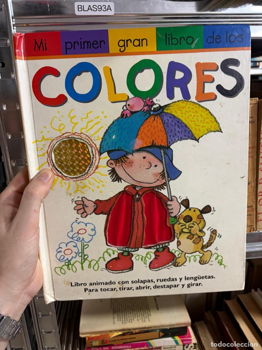 Libros de segunda mano: BLAS93A Mi primer gran libro de los colores - con solapas