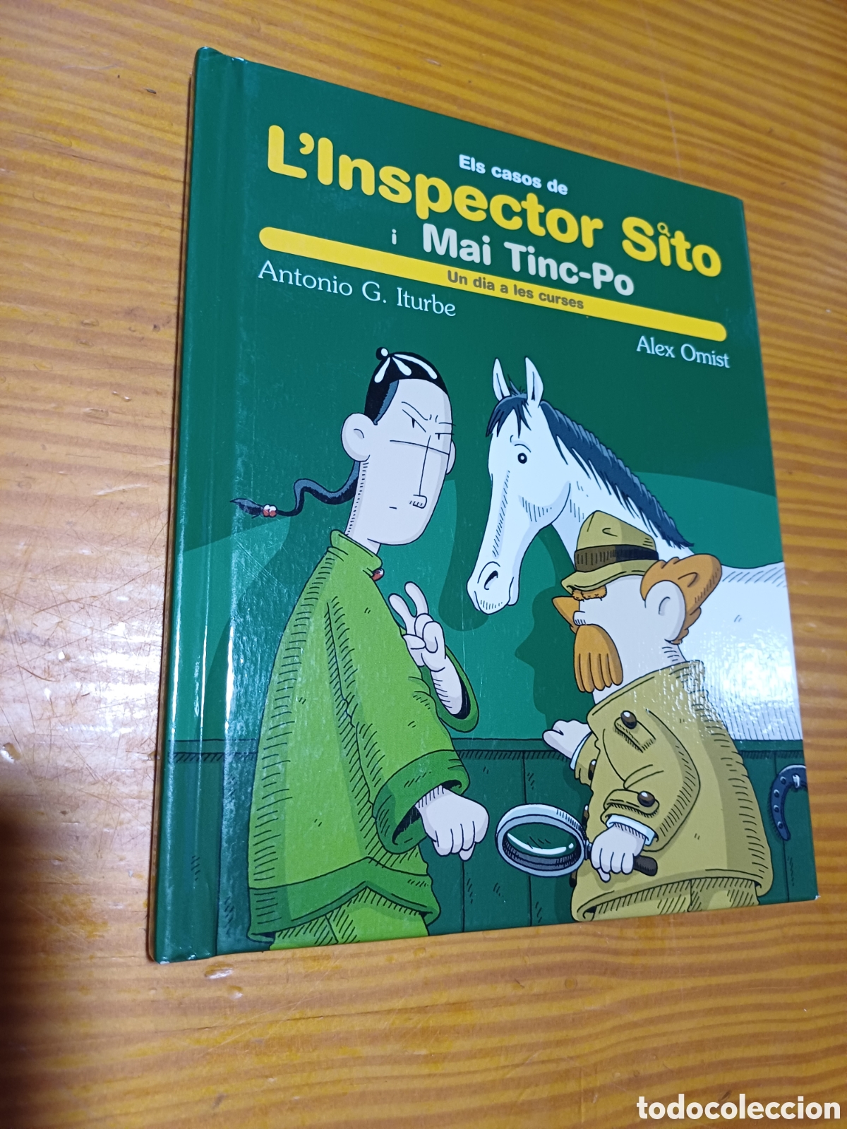 Libros de segunda mano: L'inspector Sito i Mai Tinc-Po Un dia a les curses Antonio G. Iturbe Alex Omist Petits detectius