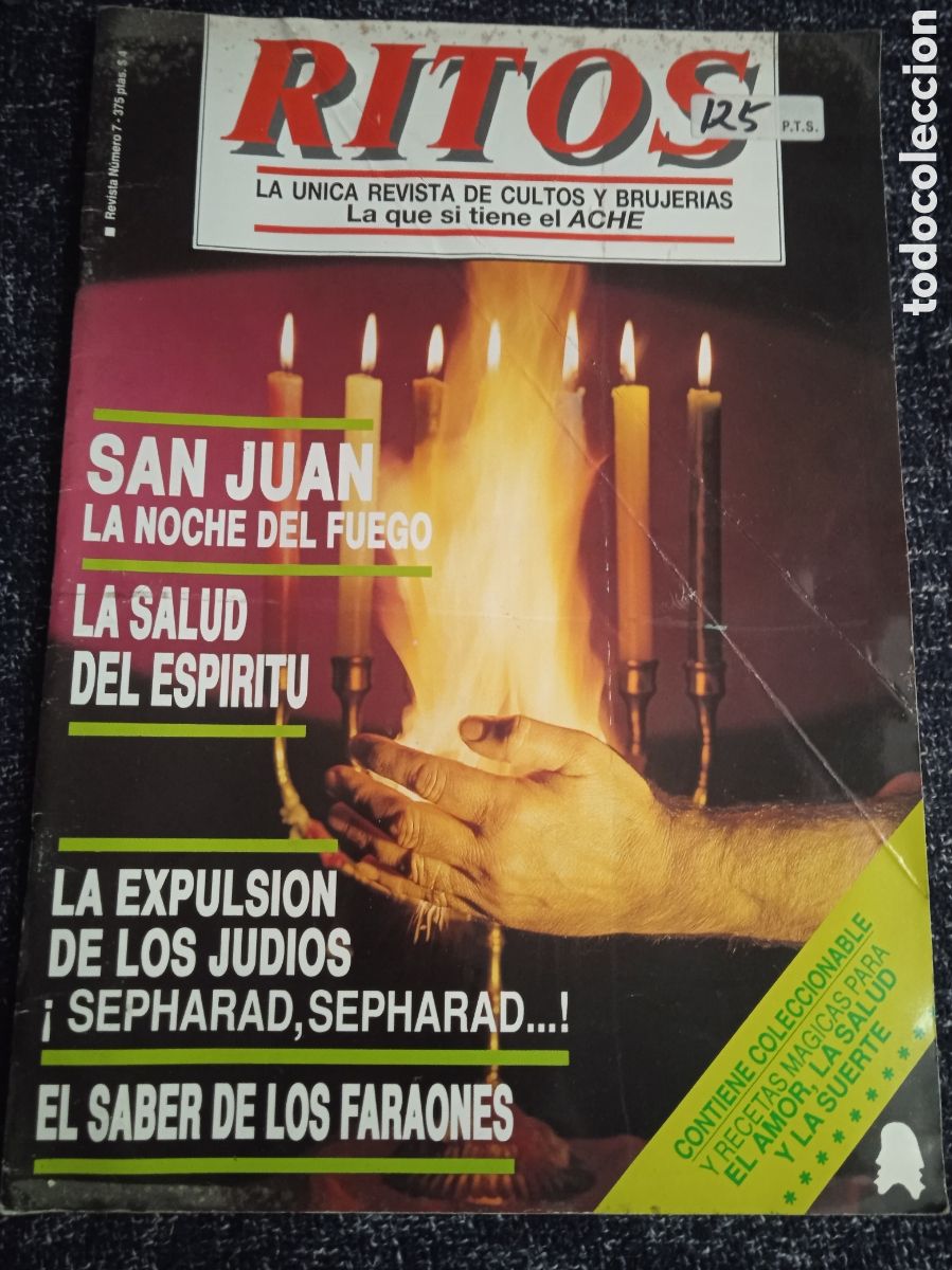 Libros de segunda mano: RITOS N&ordm; 7 - CULTOS Y BRUJERIAS - REVISTA ESOTERICA