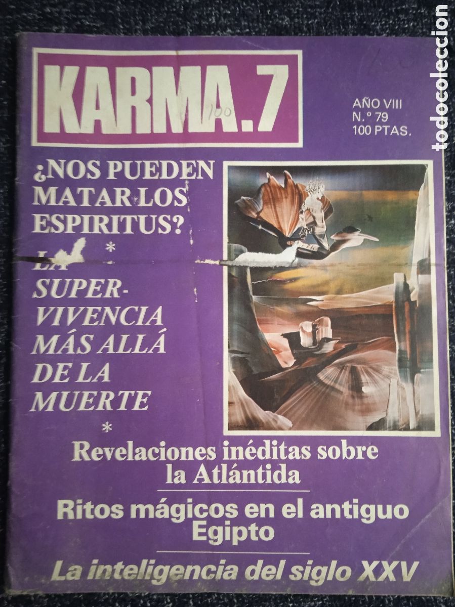 Libros de segunda mano: KARMA 7 N&ordm; 79 PARAPSICOLOGIA, OVNIS, ESPIRITISMO, ASTROLOGIA, MAGIA