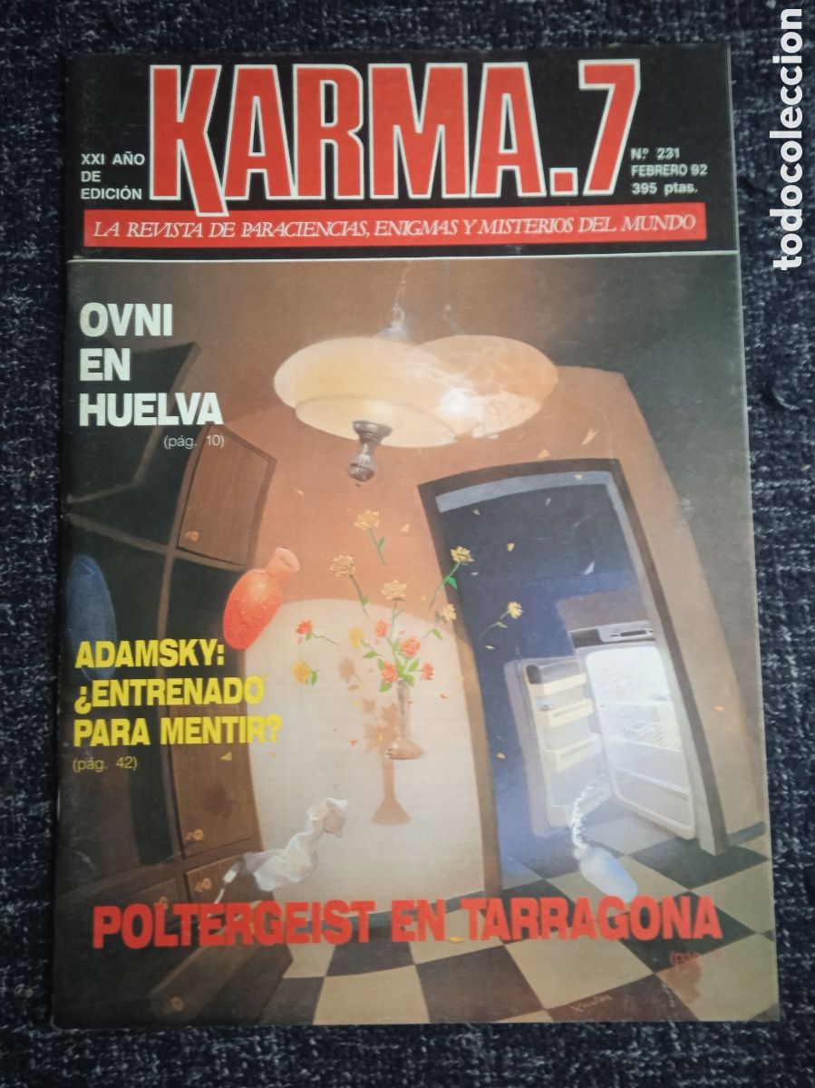 Libros de segunda mano: KARMA 7 N&ordm; 231 PARAPSICOLOGIA, OVNIS, ESPIRITISMO, ASTROLOGIA, MAGIA