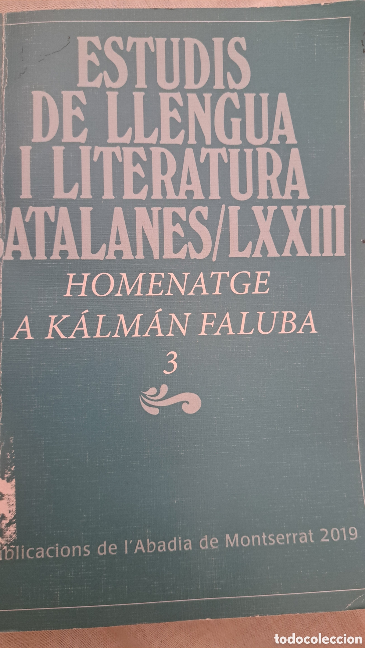Libros de segunda mano: Estudis de Llengua i Literatura Catalanes