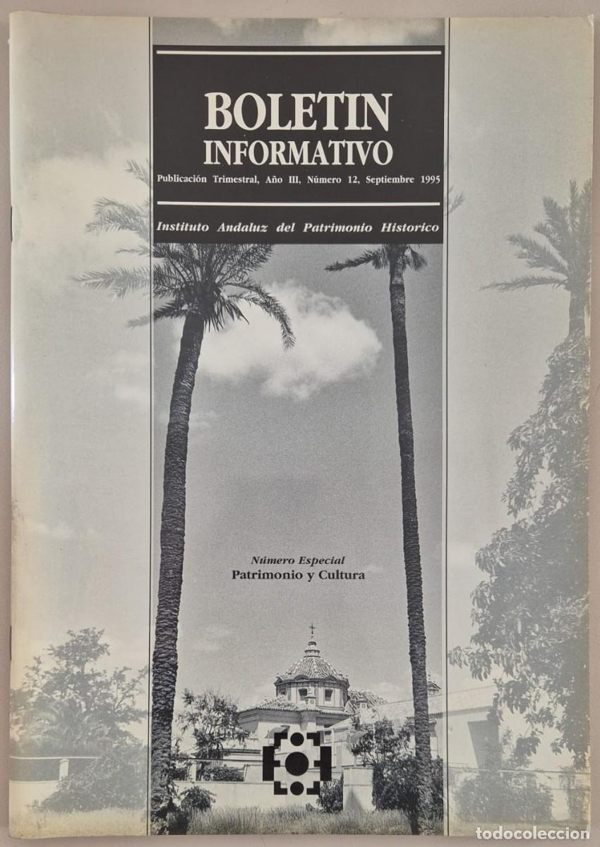 Libros de segunda mano: Bolet&iacute;n del Instituto Andaluz de Patrimonio Hist&oacute;rico n12