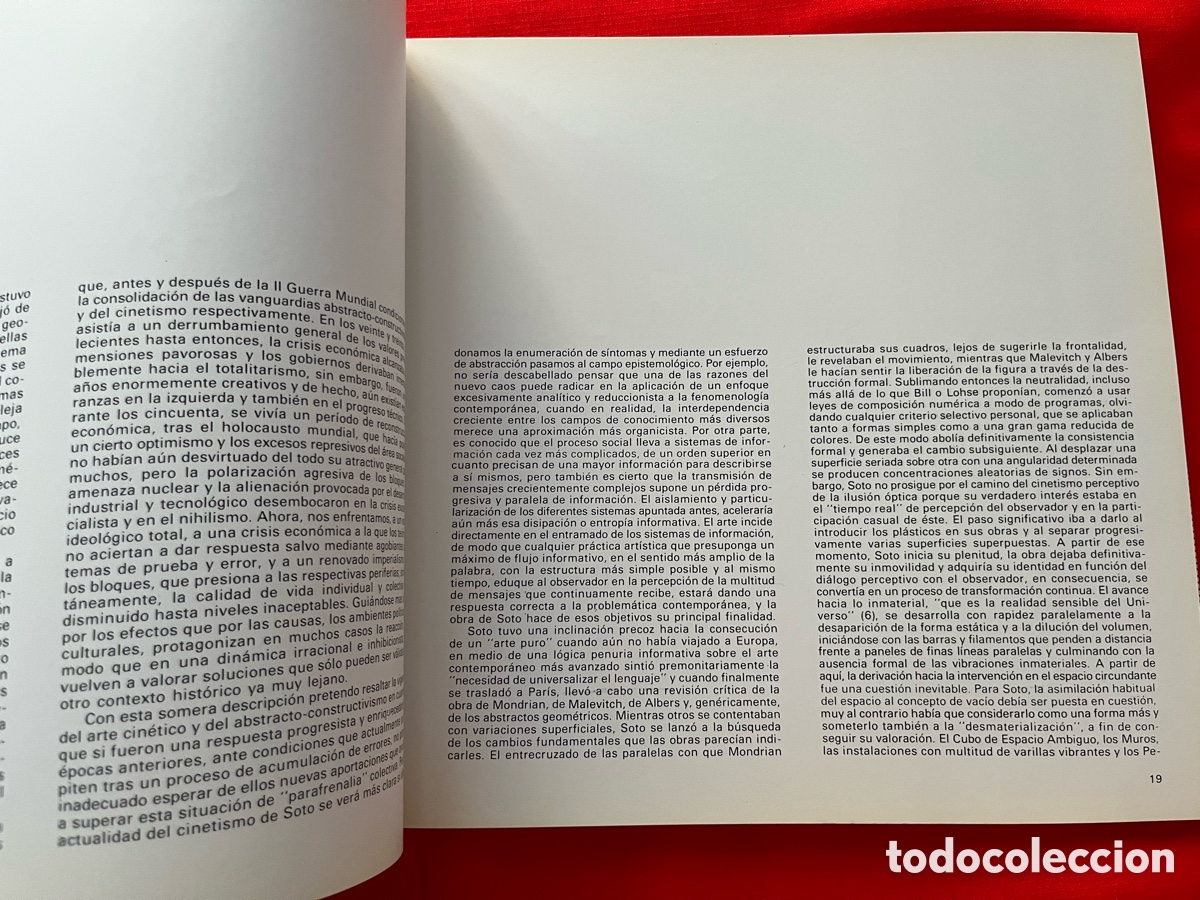 Libros de segunda mano: Libro de arte cin&eacute;tico- Jes&uacute;s Rafael Soto - Foto 5