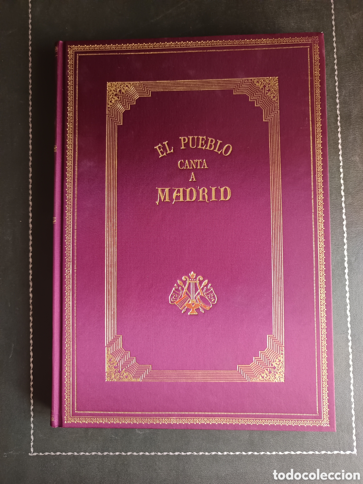 Libros de segunda mano: EL PUEBLO CANTA A MADRID. CANCIONES POPULARES.