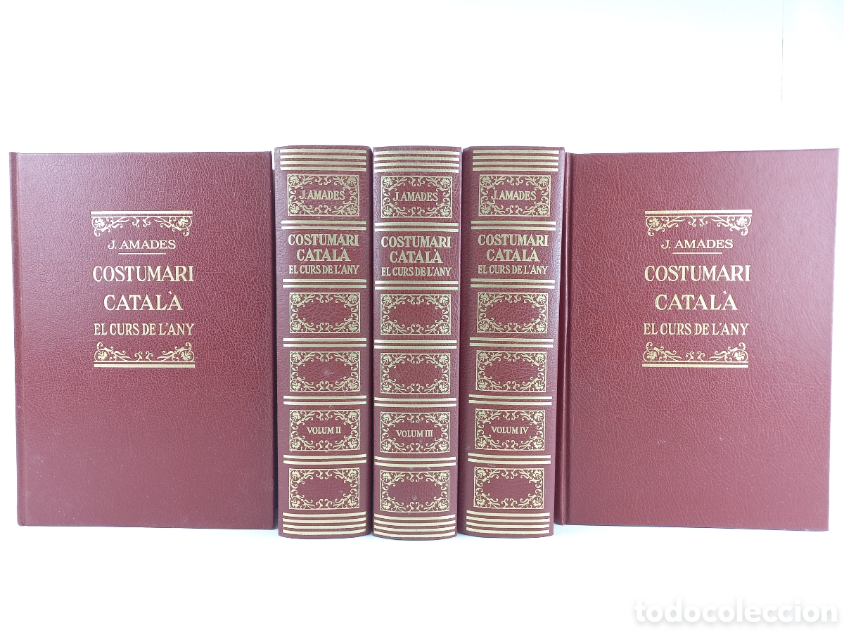 Libros de segunda mano: Costumari Catal&agrave;. Joan Amades. Salvat Editores, 1982. Catal&aacute;n. Ilustrado.