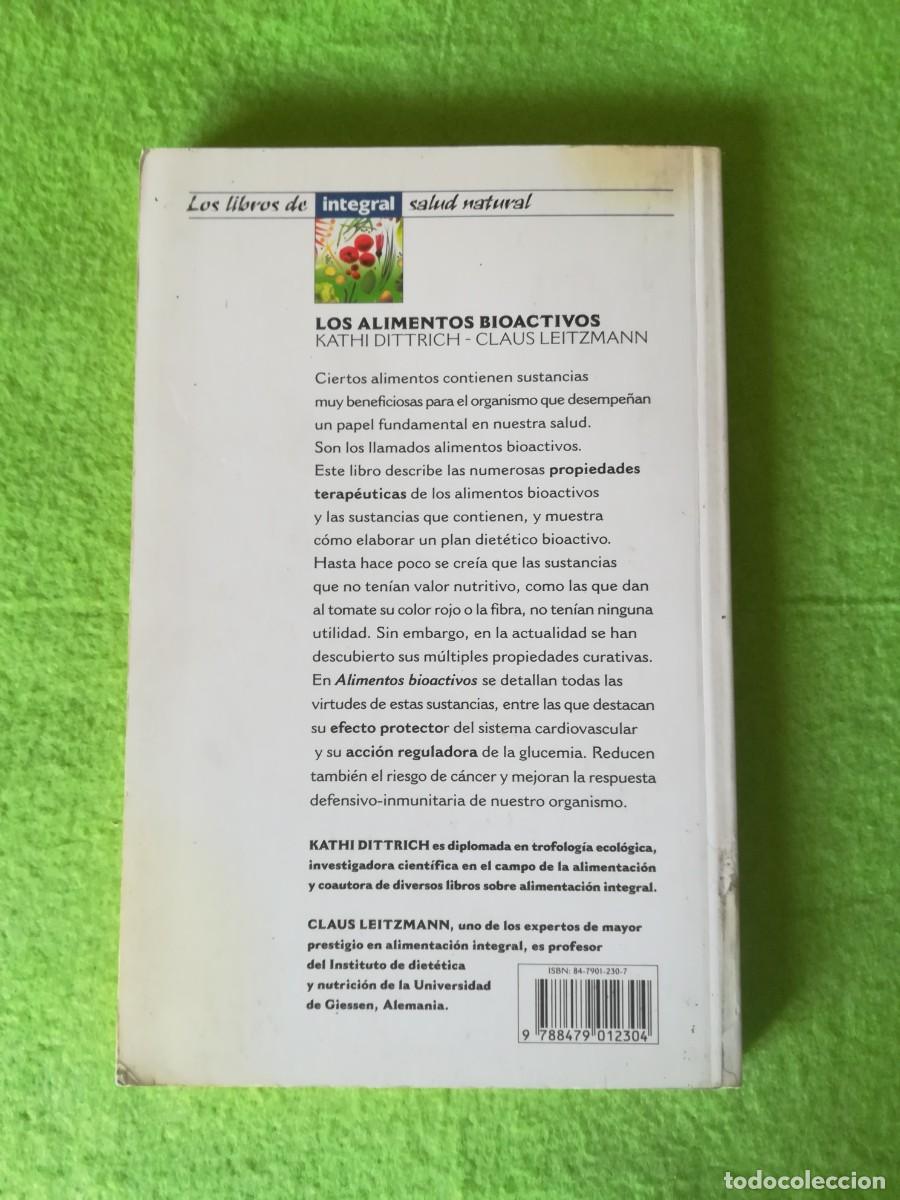 Libros de segunda mano: Los alimentos bioactivos Kathi Dittrich integral 1998 - Foto 2