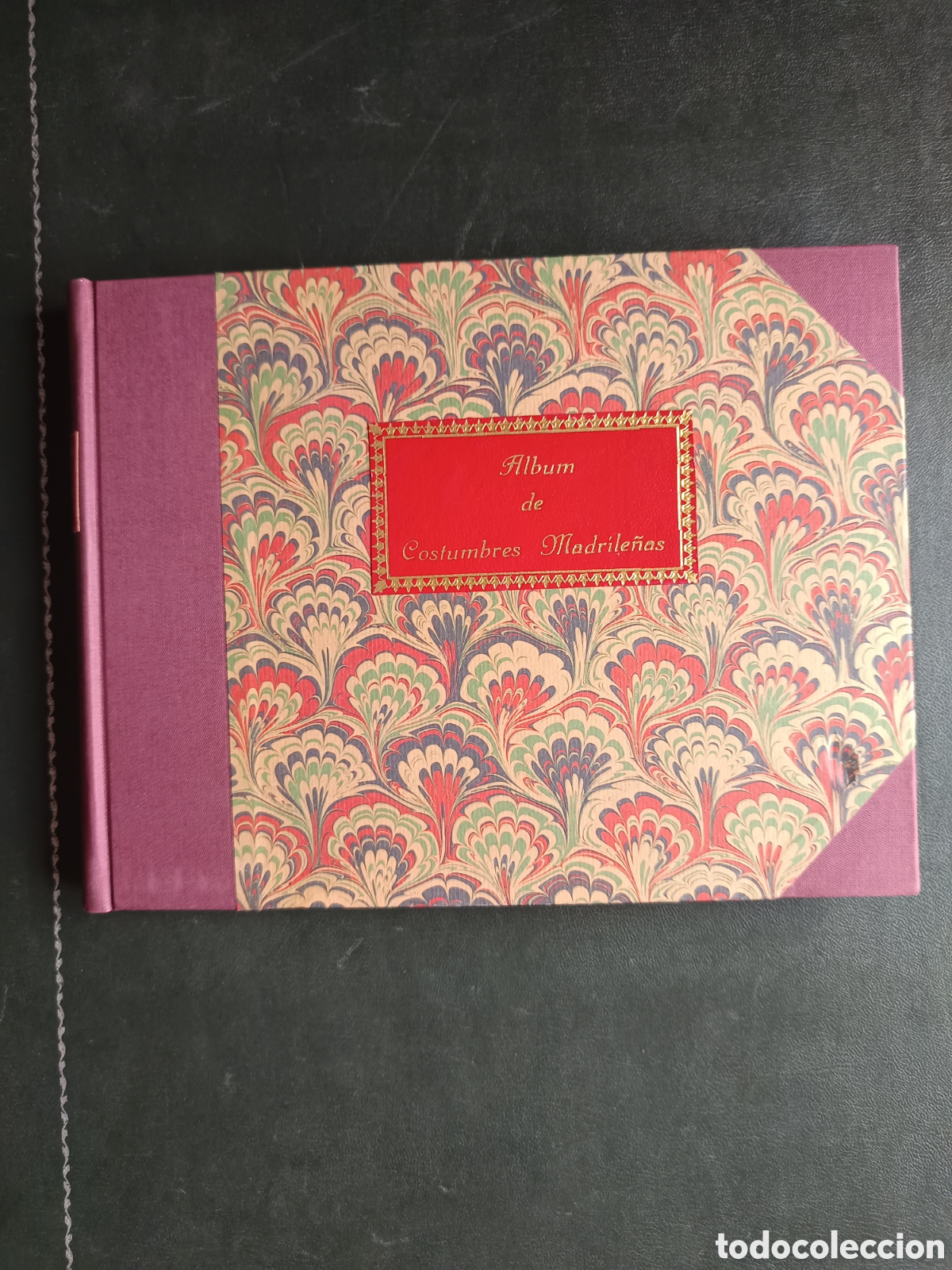 Libros de segunda mano: ALBUM DE COSTUMBRES POPULARES MADRILE&Ntilde;AS EN EL SIGLO XIX ORTEGO, RUIZ Y PEREA