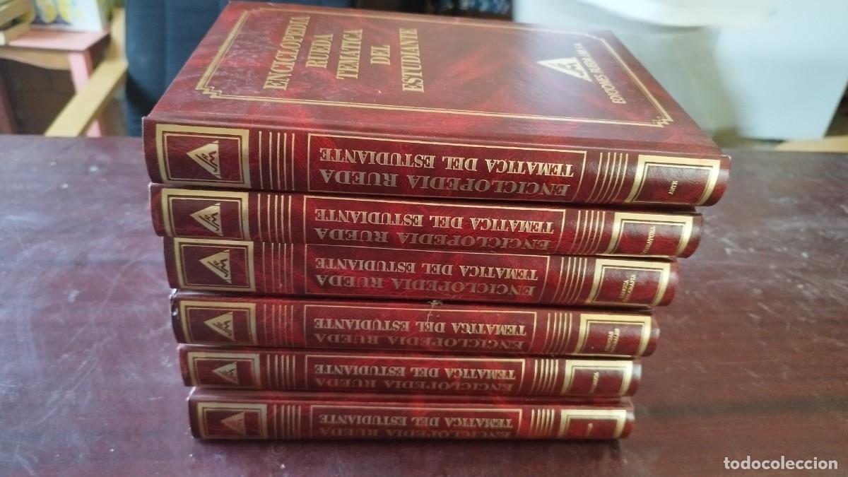 Libros de segunda mano: ENCICLOPEDIA RUEDA TEMATICA DEL ESTUDIANTE / 6 TOMOS / CJA603