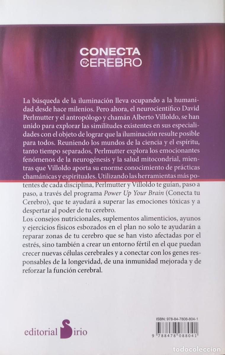 Libros de segunda mano: David Perlmutter y Alberto Villoldo-Conecta tu cerebro.Sirio.2012. - Foto 2