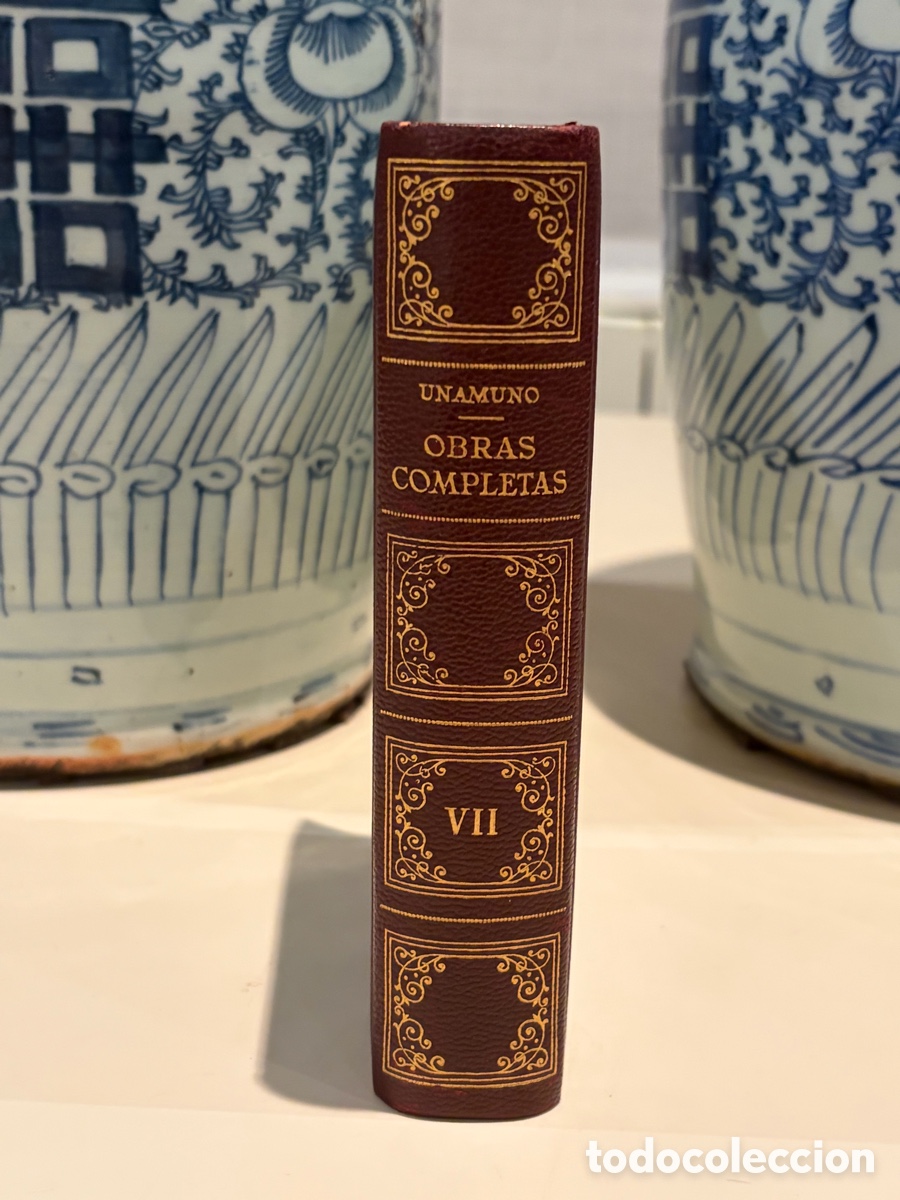Libros de segunda mano: UNAMUNO, OBRAS COMPLETAS, TOMO VII, AFRODISIO AGUADO