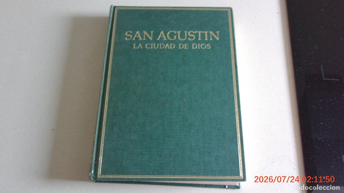 Libros de segunda mano: SAN AGUSTIN CIUDAD DE DIOS ALMA MATTER